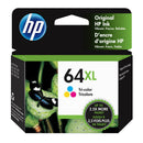 HP 64xl tri-color ink