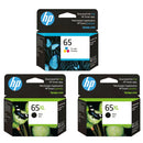 Original HP 65 65XL Ink Cartridges - Works with HP Envy  5052 5055 2655 2655 Deskjet 3752 2655 3755 3722