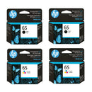 HP DeskJet 2600 Ink Cartridges - Original HP 65 65XL Ink