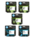 Original HP 65 65XL Ink Cartridges - Works with HP Envy  5052 5055 2655 2655 Deskjet 3752 2655 3755 3722