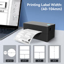 True Image TY813 Thermal Shipping Label Printer 4x6 - USB & Bluetooth Compatible