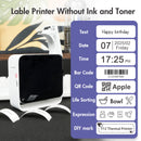  Mini Label Printer without Ink and Toner 