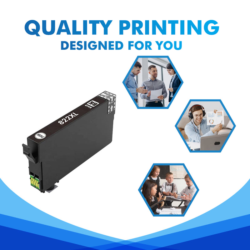 Quality printing T822XL BK