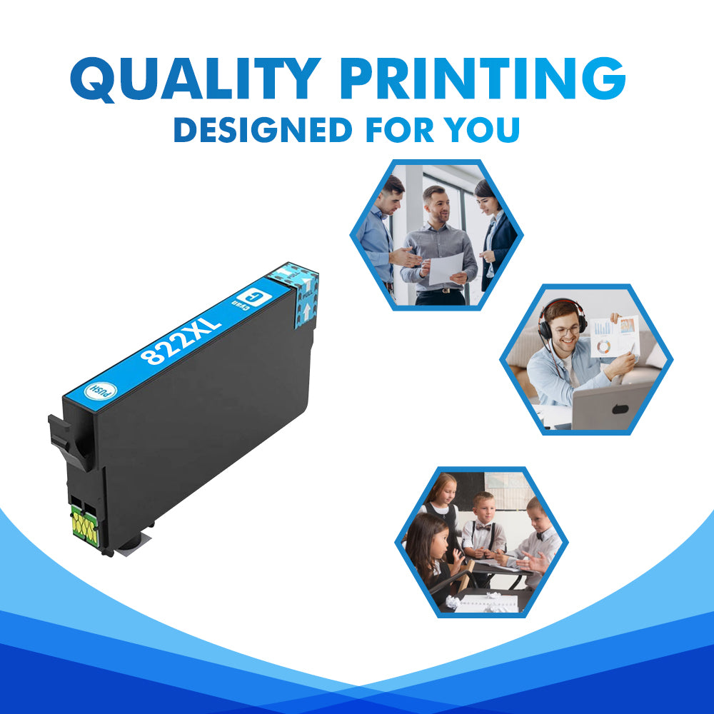 Compatible Epson 822XL (T822XL) Ink Cart