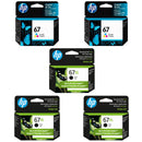Original HP 67 67XL Ink Cartridge - Works with HP DeskJet 2700 2752e 2755e 2855e 4155e 4255e Envy 6000 6055e