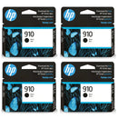 Original HP 910 Black Ink Cartridge - Works with HP OfficeJet 8022e 8015e OfficeJet Pro 8020 8020e 8025e