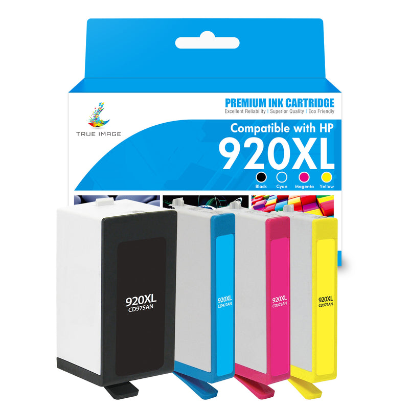 HP 920XL ink cartridges 4-pack