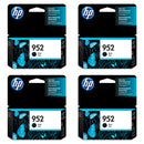 Original HP 952 Black Ink Cartridge - Works with HP OfficeJet Pro 8720 8715 8702 8740 7720 7740