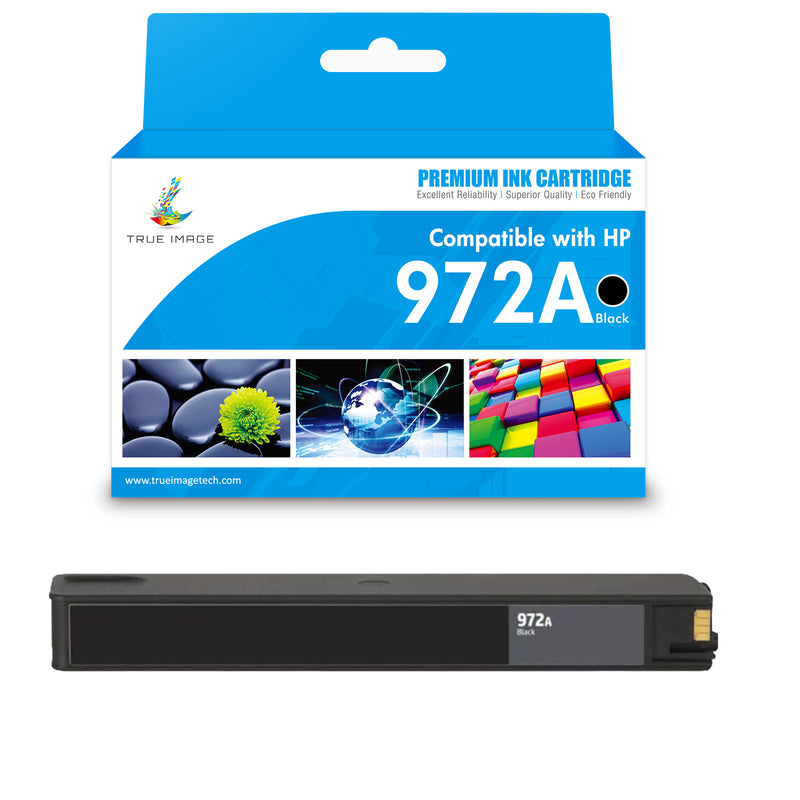 HP 972A black ink