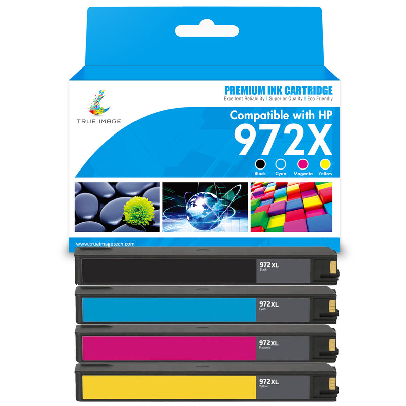 HP 972X ink cartridge 4-pack