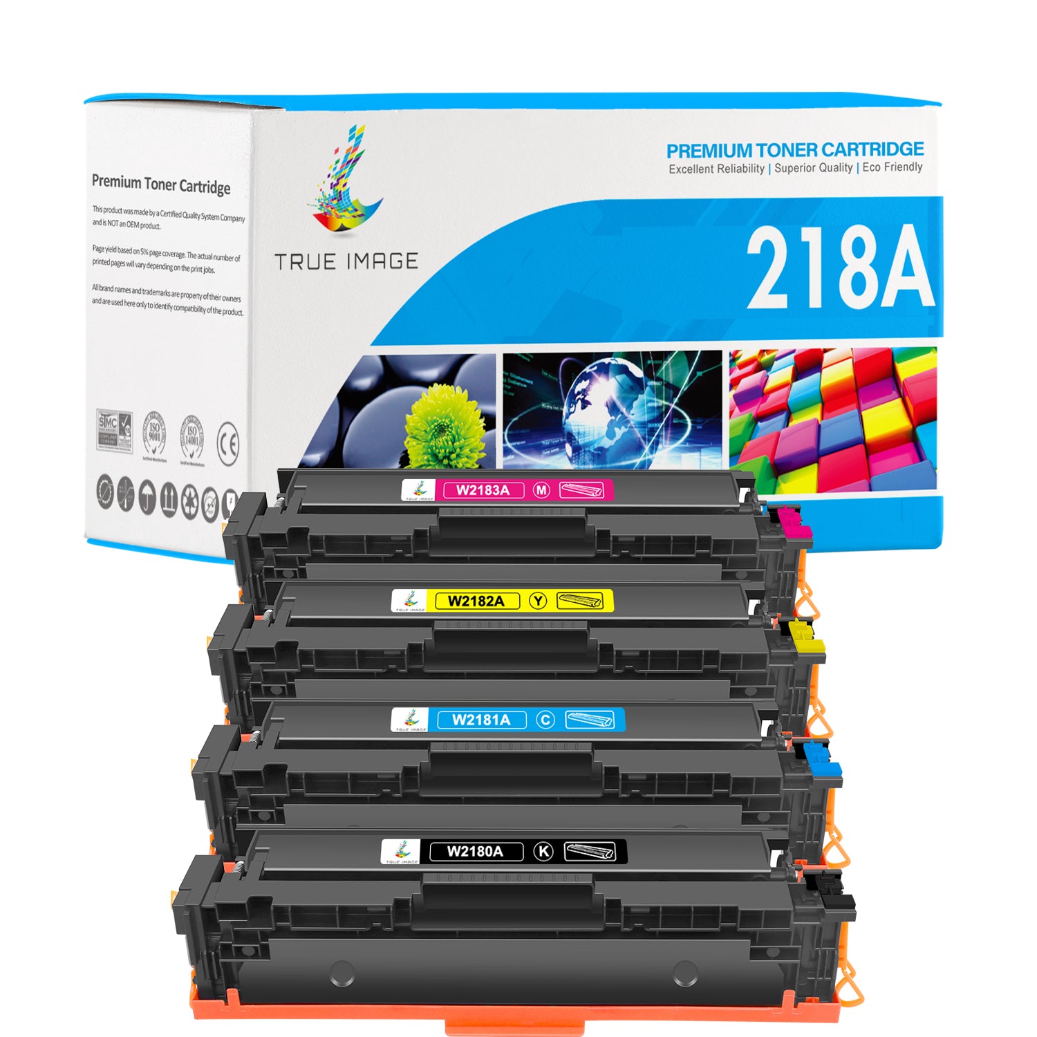 Compatible HP 218A Toner Set - W2180A W2