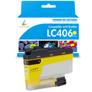 Brother LC406 yellow ink