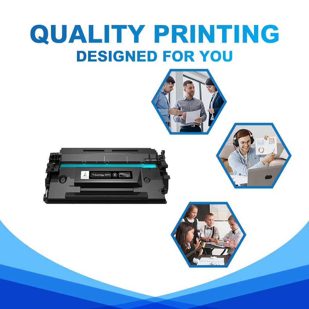 Canon 057H Toner Cartridge With Chip - 3