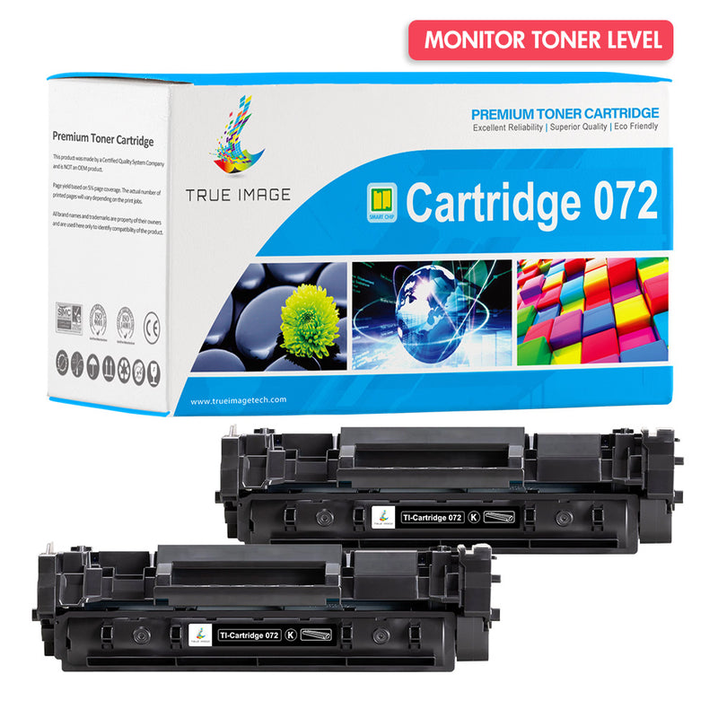 Canon 072 black toner smart chip 2 pack