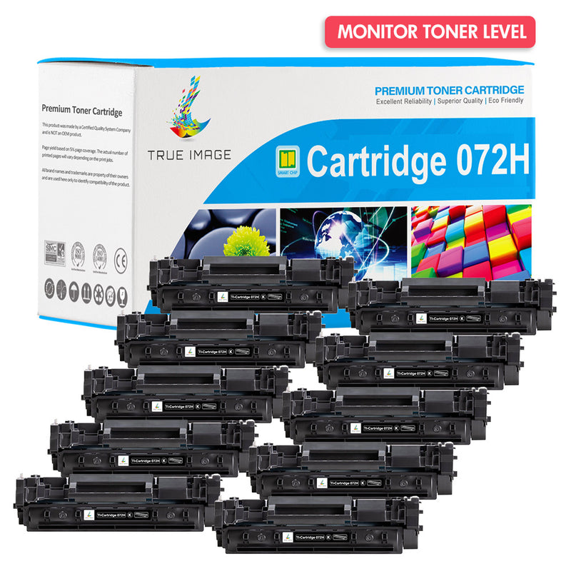 Canon 072H black toner smart chip 10 pack