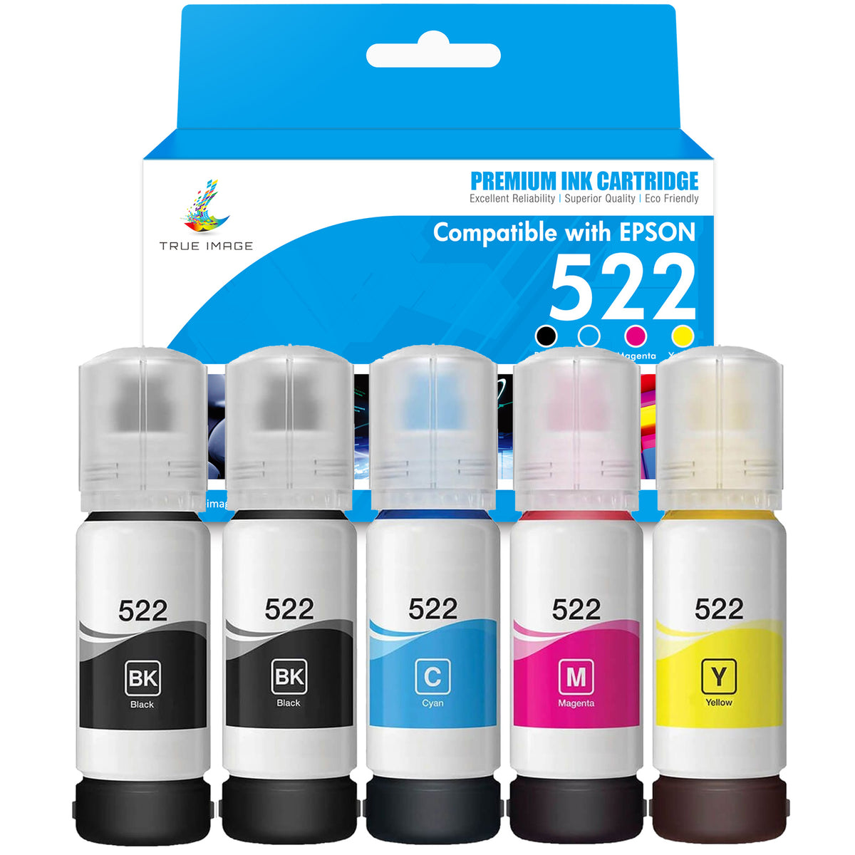 EPSON プリンターインク Compatible Epson 522 Ink Cartridge - T52