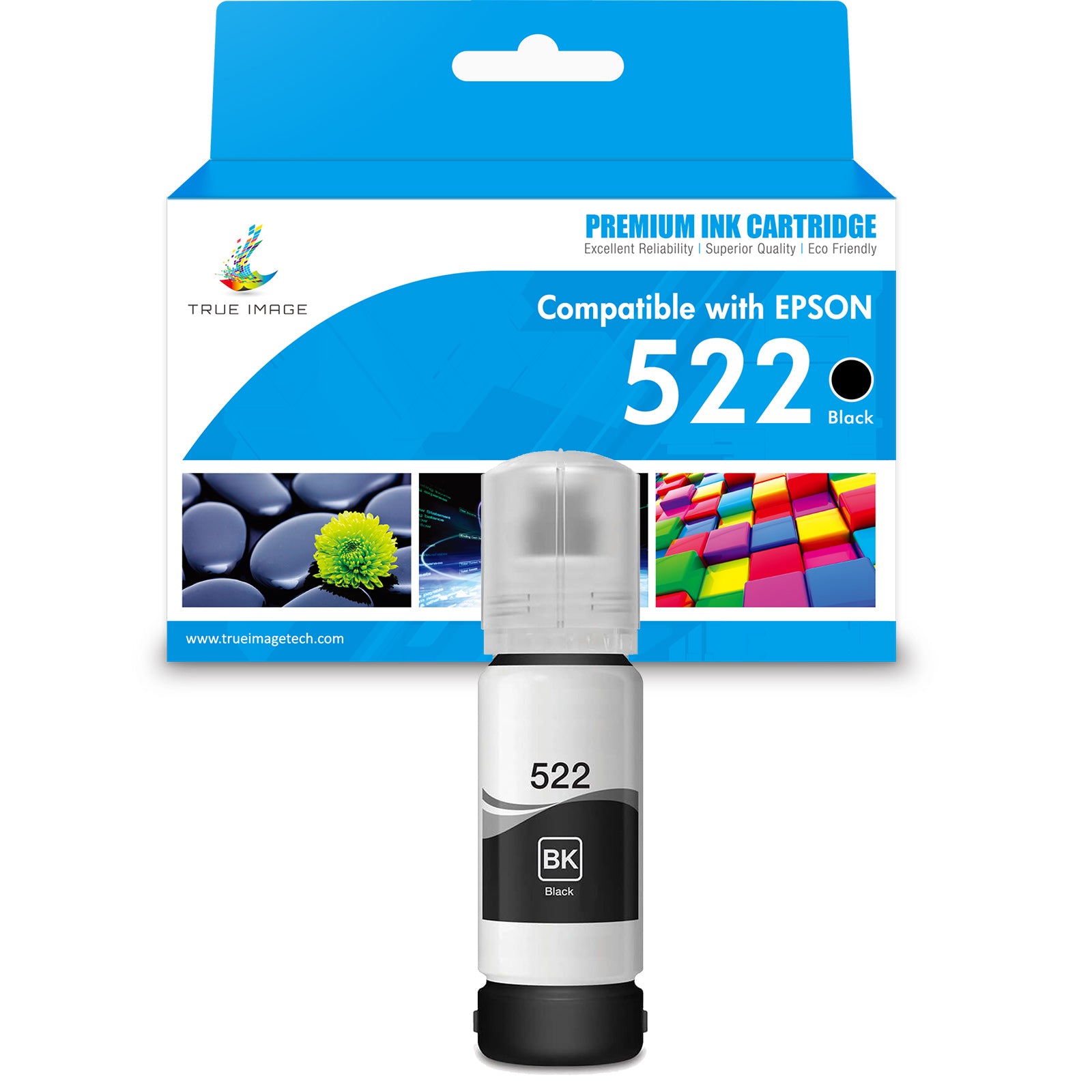 Compatible Epson 522 Black/Cyan/Yellow/M