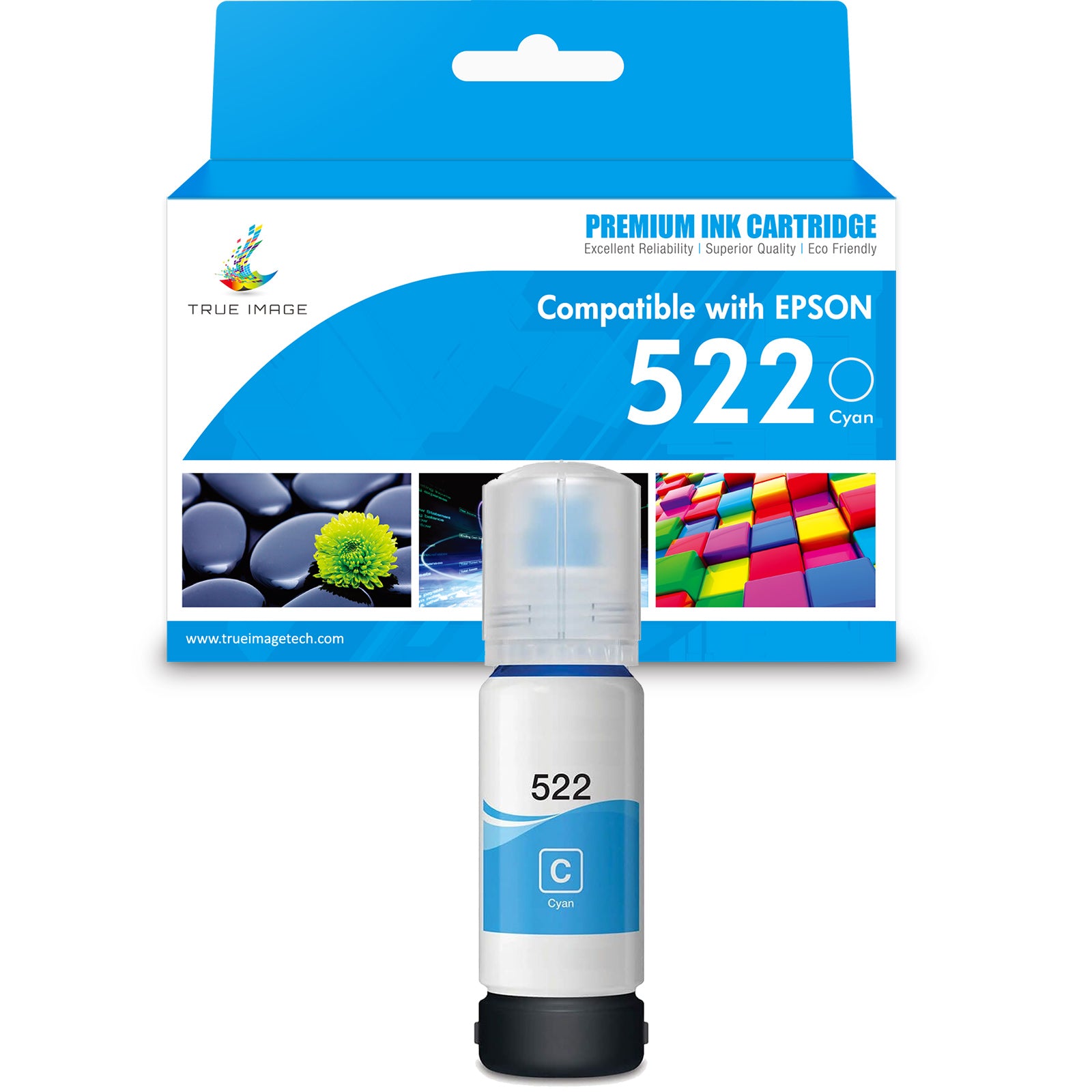 Compatible Epson 522 Black/Cyan/Yellow/M
