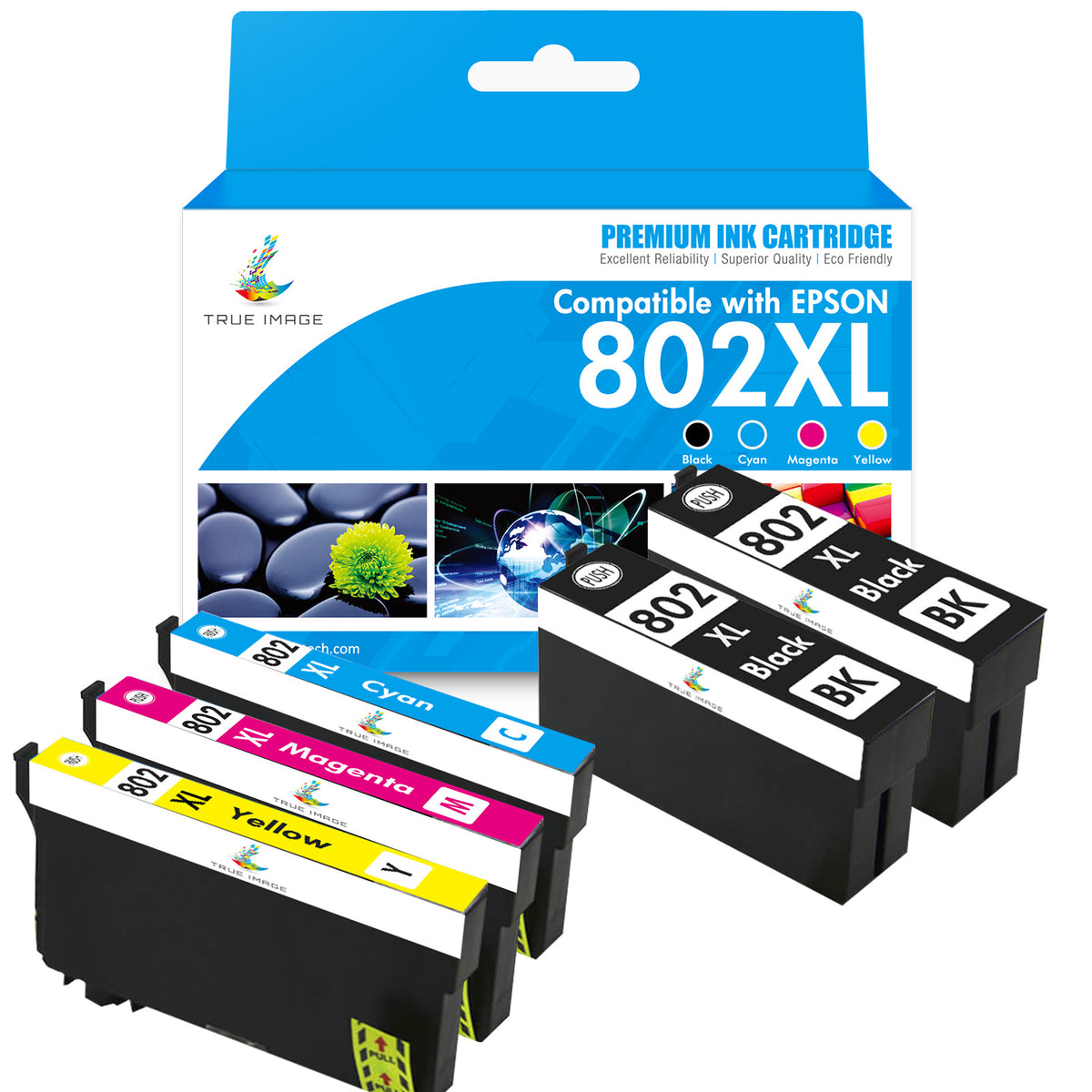 Epson 802XL Ink Cartridges - T802XL - Mu