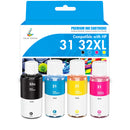 Compatible HP Smart Tank Plus 651 Ink Cartridges - Combo Pack