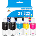 Compatible HP Smart Tank Plus 651 Ink Cartridges - Combo Pack