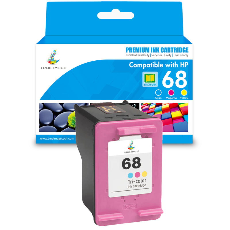 Compatible HP 68 Tri-Color Ink Cartridge (Firmware Safe) - Single Pack