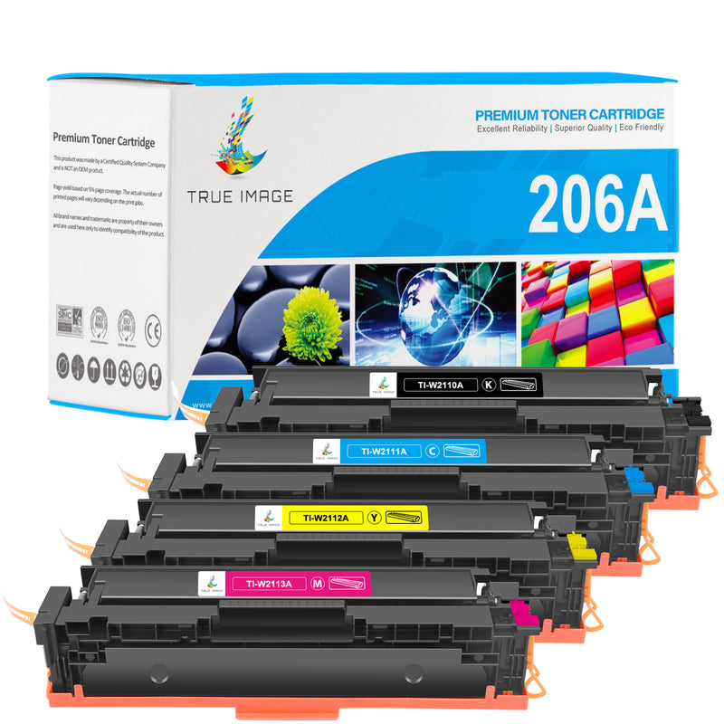 HP 206A  toner cartridge 4-pack