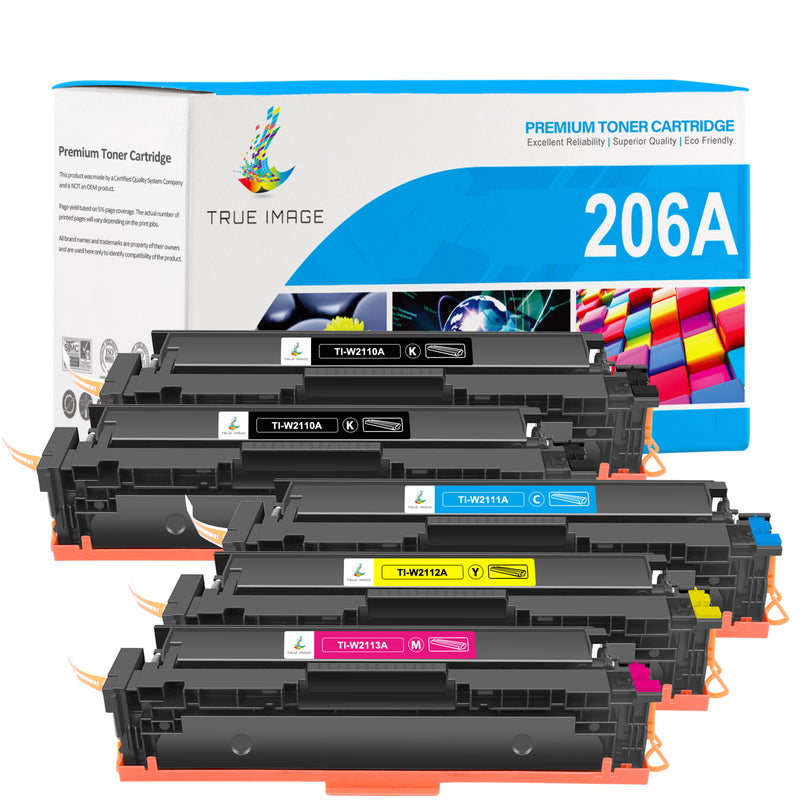 HP 206A  toner cartridge  set