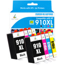HP 910XL Ink Cartridges 8-Pack