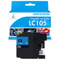 Brother LC105 cyan toner