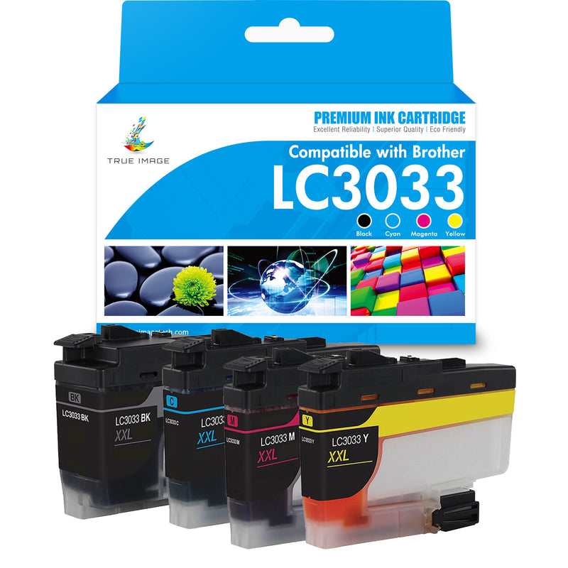 Brother LC3033 toner cartridges 4-pack