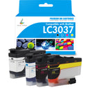 Brother LC3037 toner cartridges 4-pack