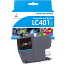 Brother LC401 cyan ink