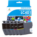Brother LC401 ink cartridges 5-pack
