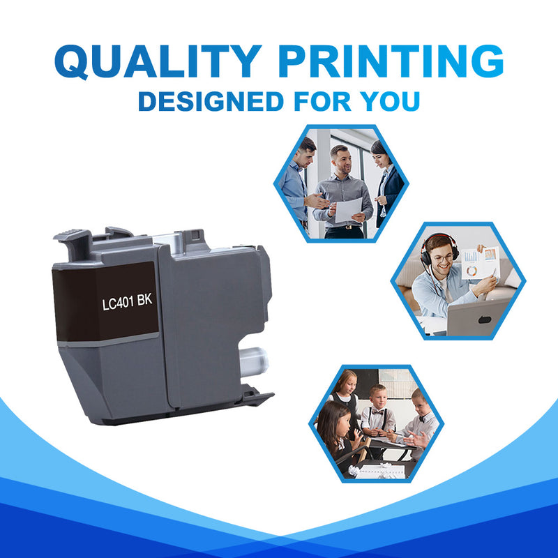 true image compatible Brother LC401 ink cartridges
