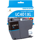 Brother LC401XL cyan ink