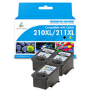 Canon 210XL 211XL 3 packs