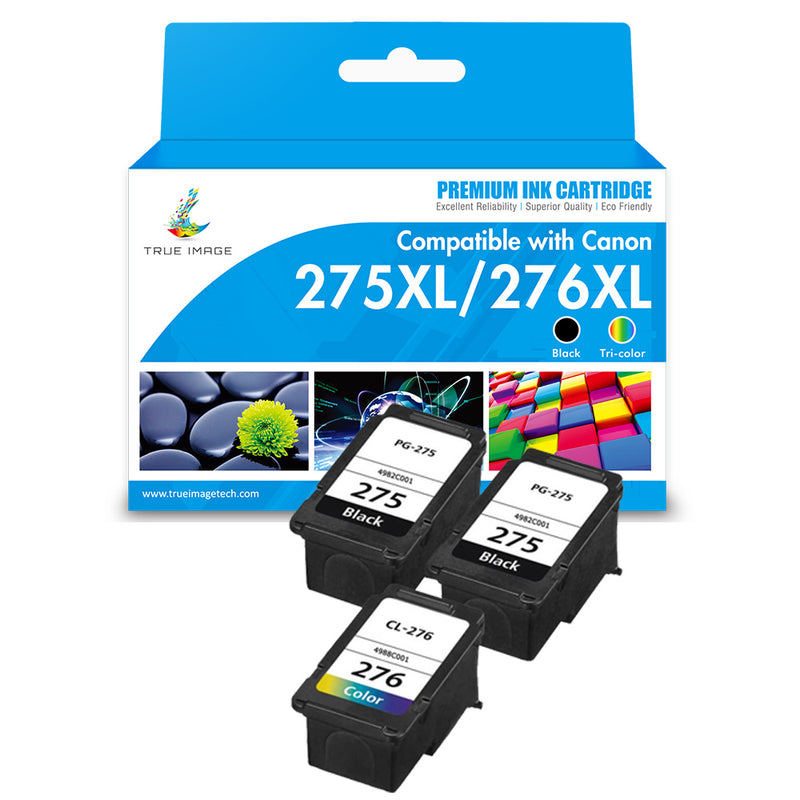 Canon 275xl 276xl ink cartridge 3-pack