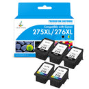 Canon 275xl 276xl ink cartridge 5-pack