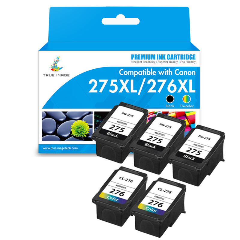 Canon 275xl 276xl ink cartridge 5-pack