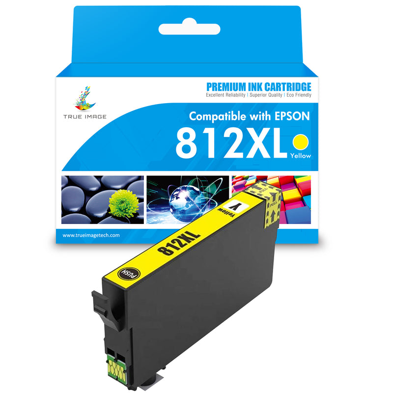 Compatible Epson 812XL Yellow Ink Cartridge - Single Pack