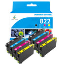 Compatible Epson 822 Ink Cartridge (T822) Multi Pack - Standard Yield