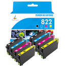 Compatible Epson 822 Ink Cartridge (T822) Multi Pack - Standard Yield