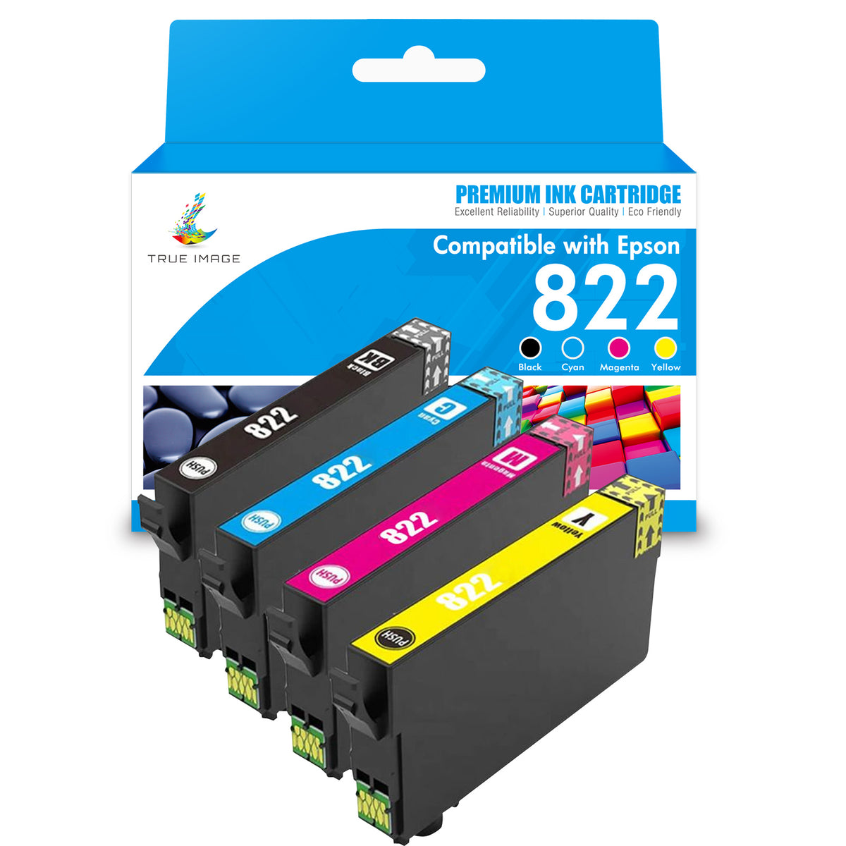 Compatible Epson T822 Ink Cartridge Mult