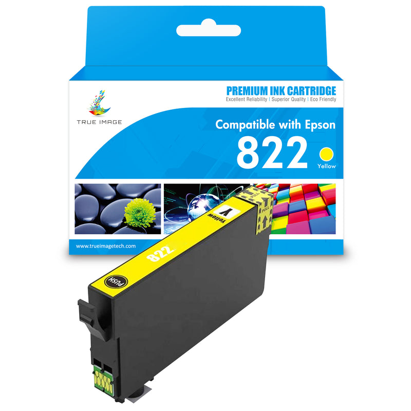 Compatible Epson T822 Yellow Ink Cartridge