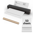 True Image TC80 Inkless Printer, Portable Letter/A4/Tattoo Thermal Printer