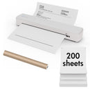 True Image TC80 Inkless Printer, Portable Letter/A4/Tattoo Thermal Printer