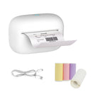 F2 Printer (white） + 3 rolls sticker color paper