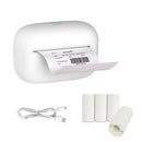 F2 Printer (white） + 3 rolls sticker white paper