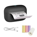 F2 Printer (black） + 3 rolls sticker color paper